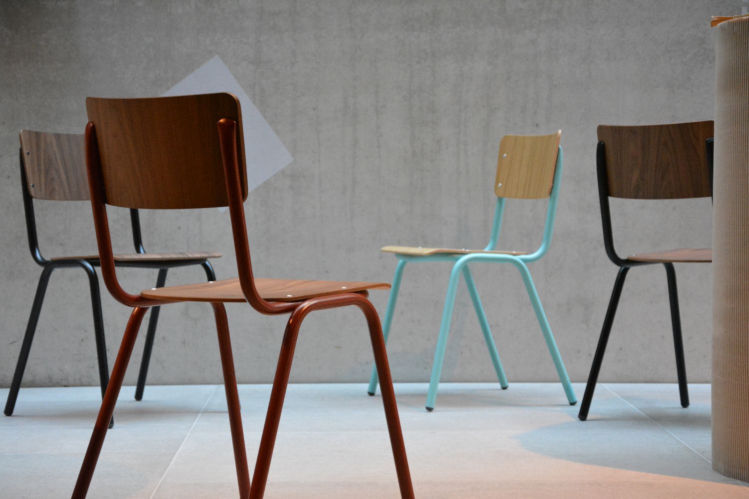 Zero Stuhl Schwarz Jan Kurtz