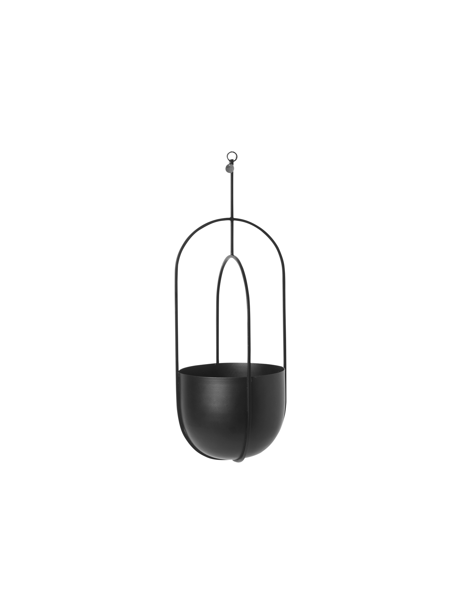 Hanging Deco Pot Blumentopf schwarz Ferm Living EINZELSTÜCK