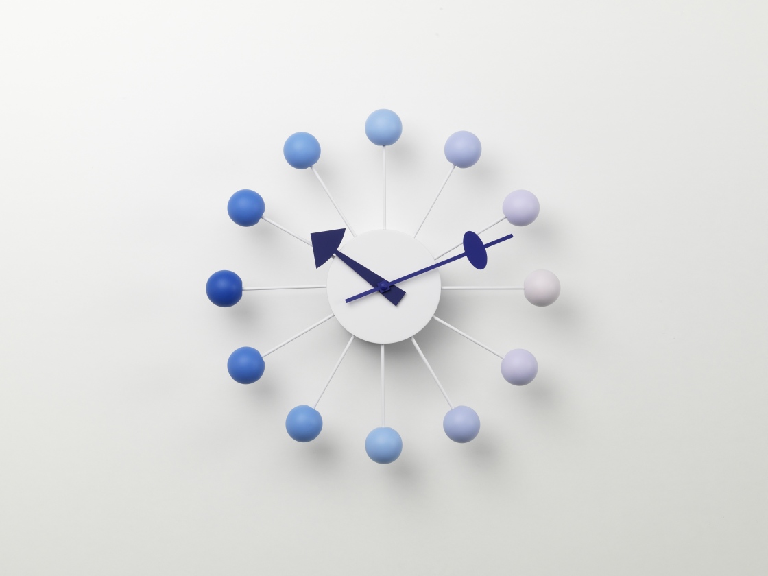 Ball Clock Wanduhr Dawn Vitra LIMITED EDITION
