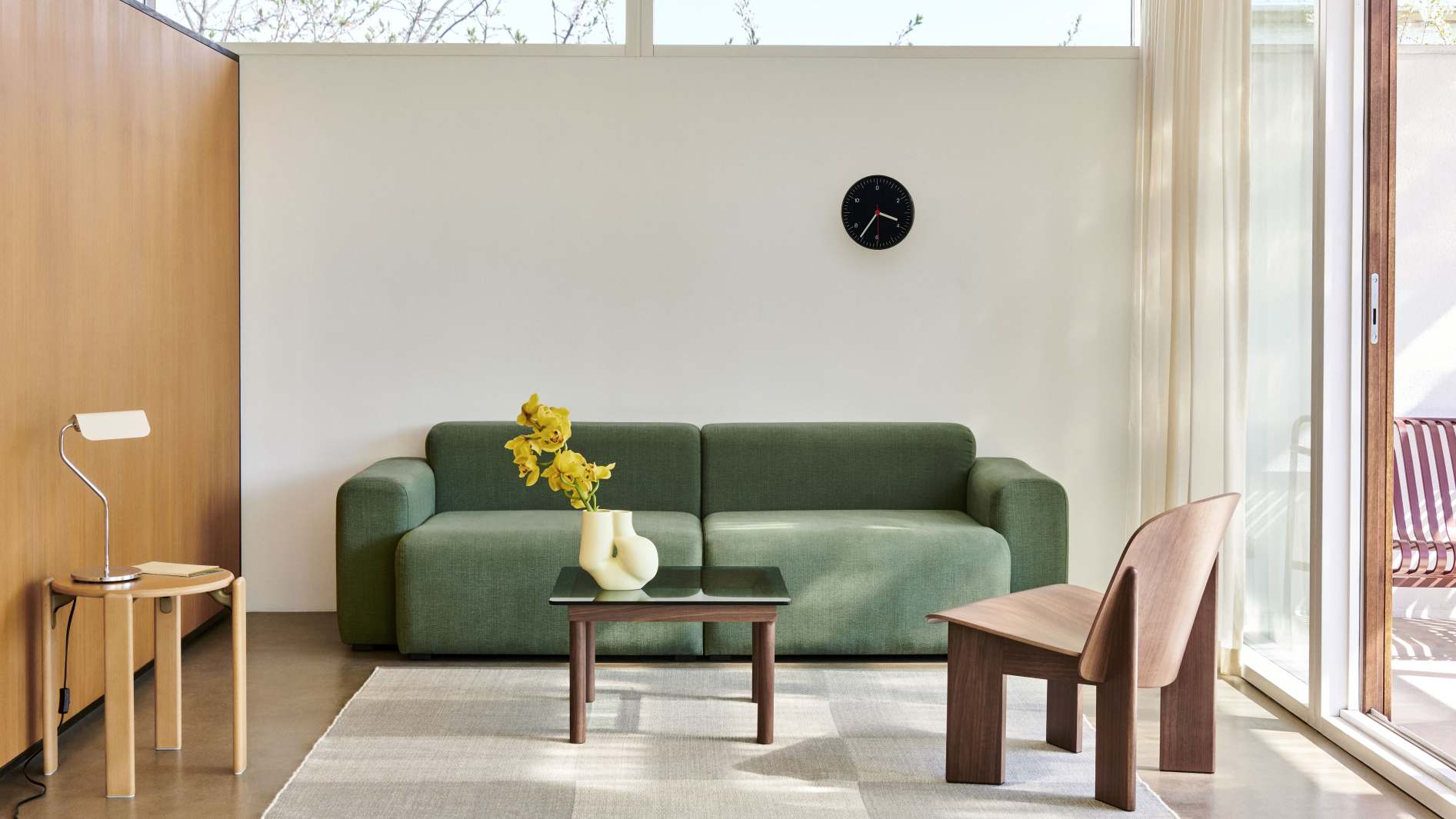 Mags Sofa 2,5-Sitzer Combination 1 Low Armrest Hay