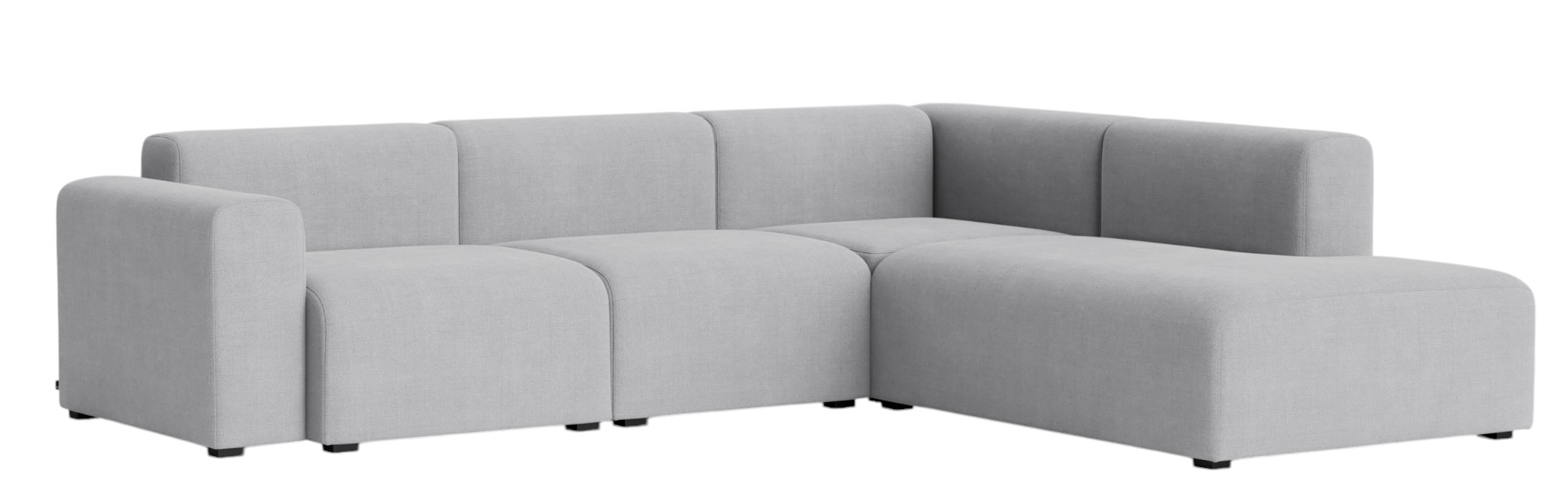 Mags Sofa Corner Combination 2 Low Armrest mit Armlehne rechts Hay