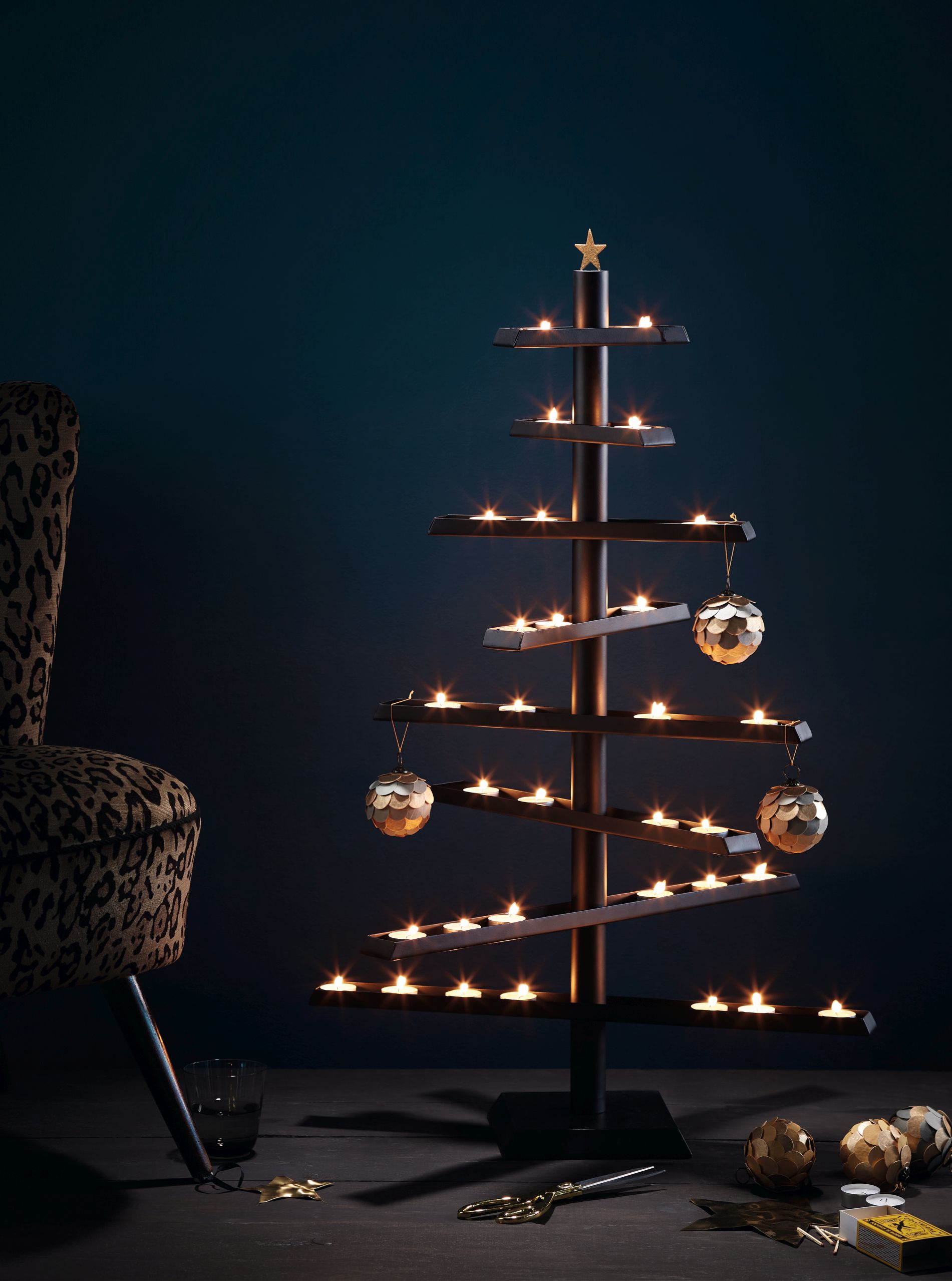 Soho Weihnachtsbaum für Teelichter Philippi 