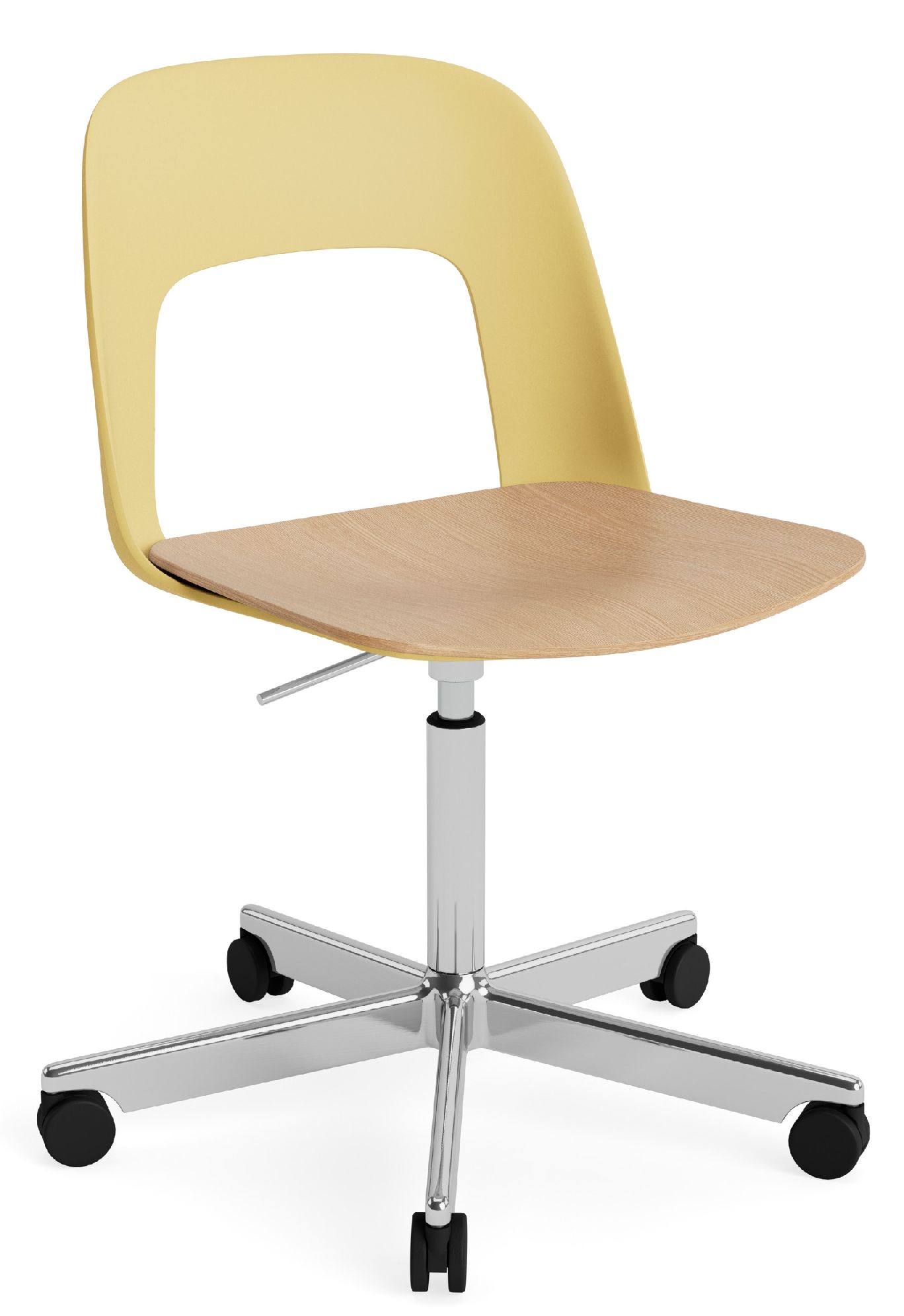 Layout Side Chair 142 5-Stern Drehfuß Stuhl Hay