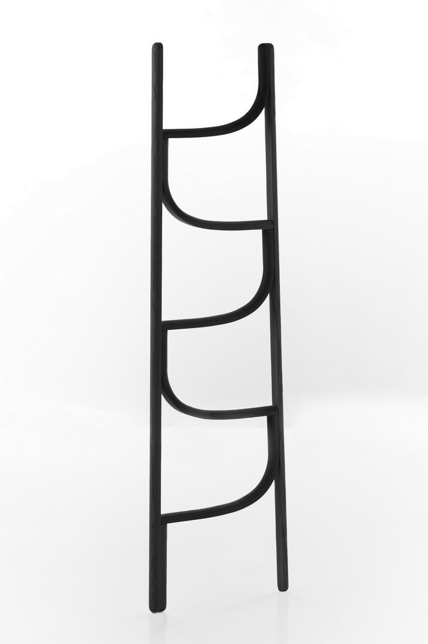 Ladder Kleiderleiter Wiener GTV Design-Schwarz lackiert