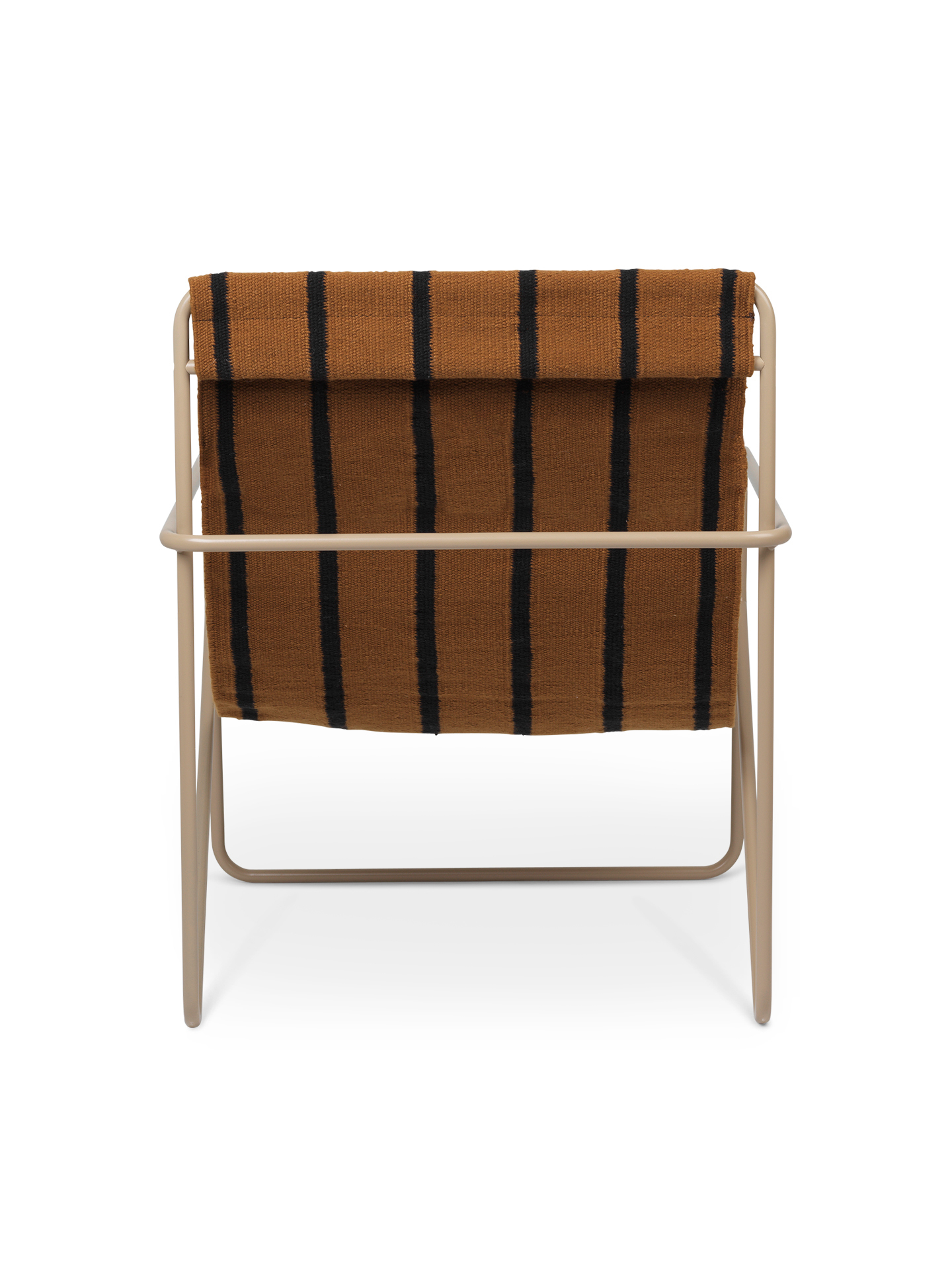 Desert Chair Loungesessel Kaschmir / Stripe Ferm Living