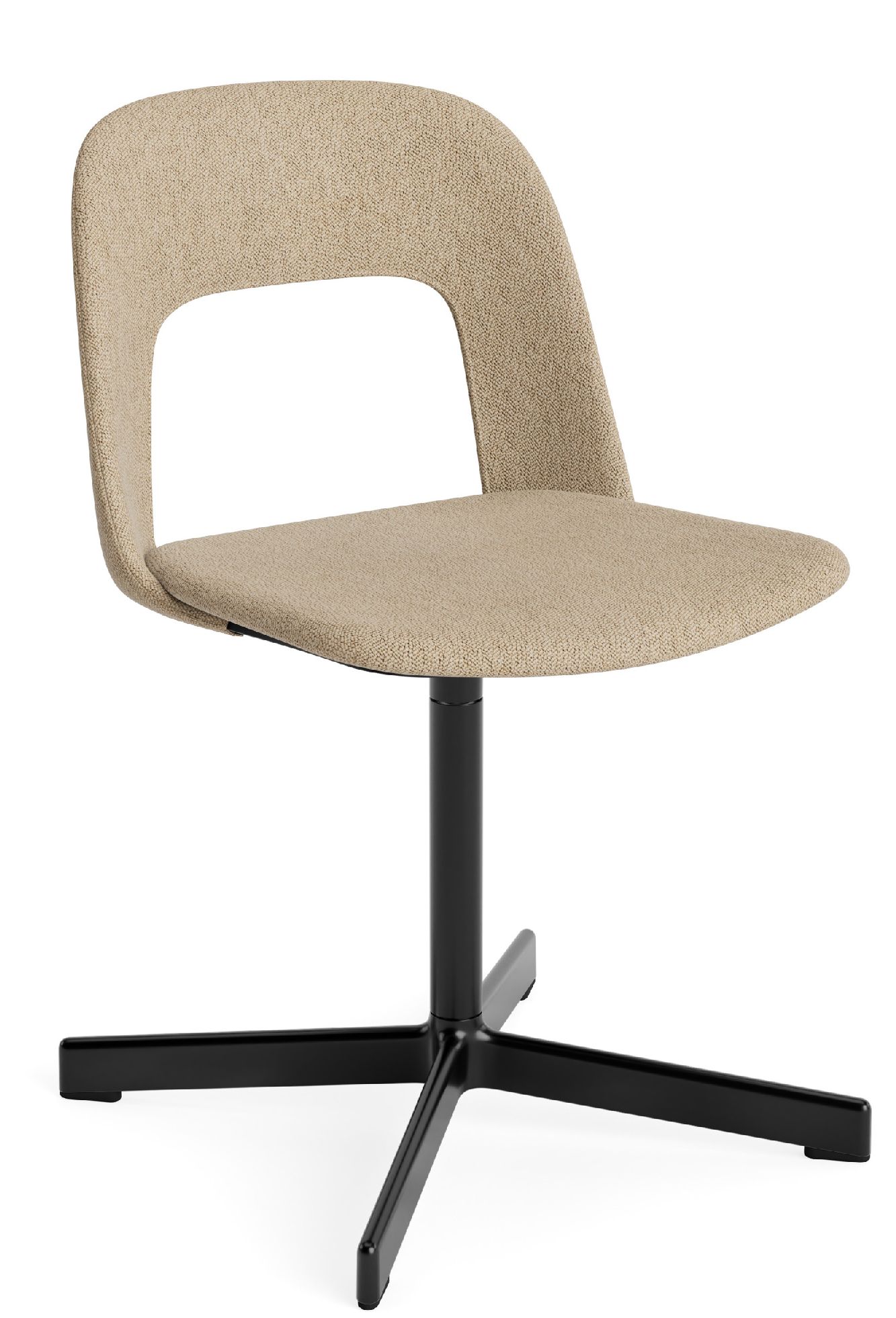 Layout Side Chair 134 4-Stern Drehfuß Stuhl Hay