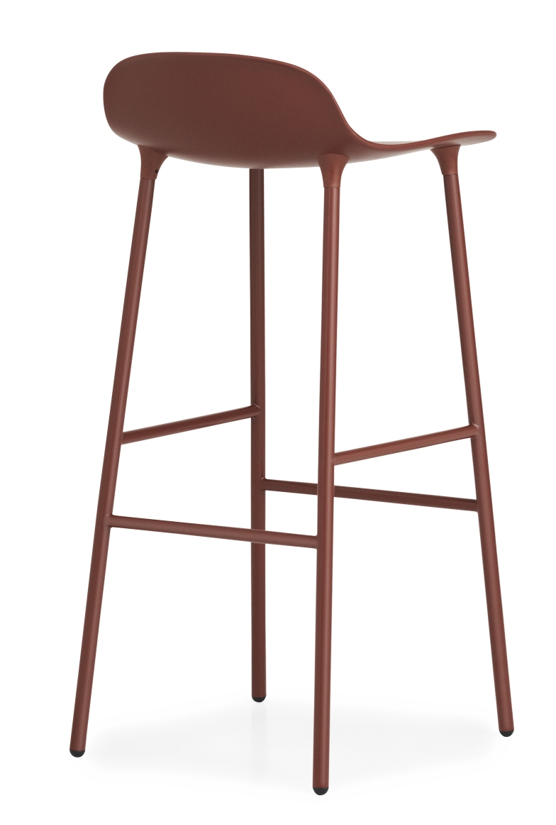 Form Barstool Barhocker H 75 cm Stahl Normann Copenhagen