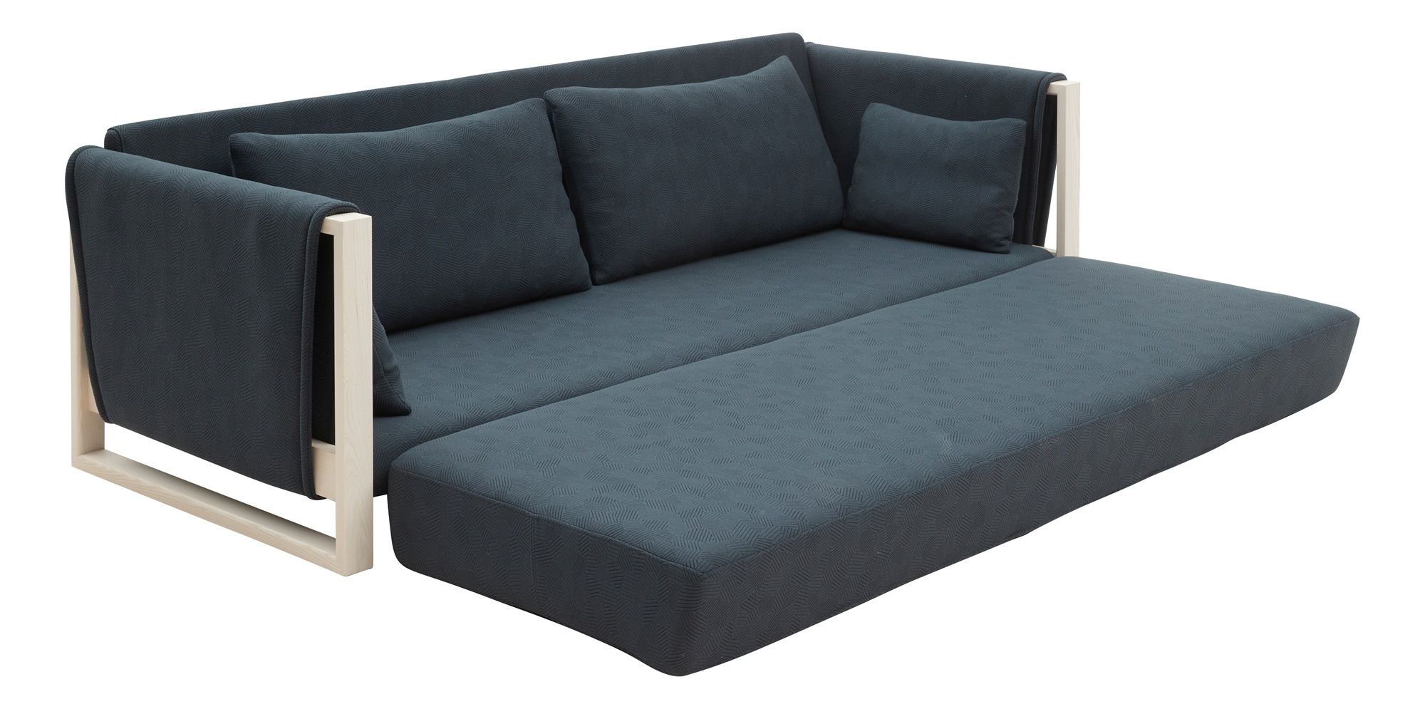 MADISON Wood Sofa / Schlafsofa Softline 