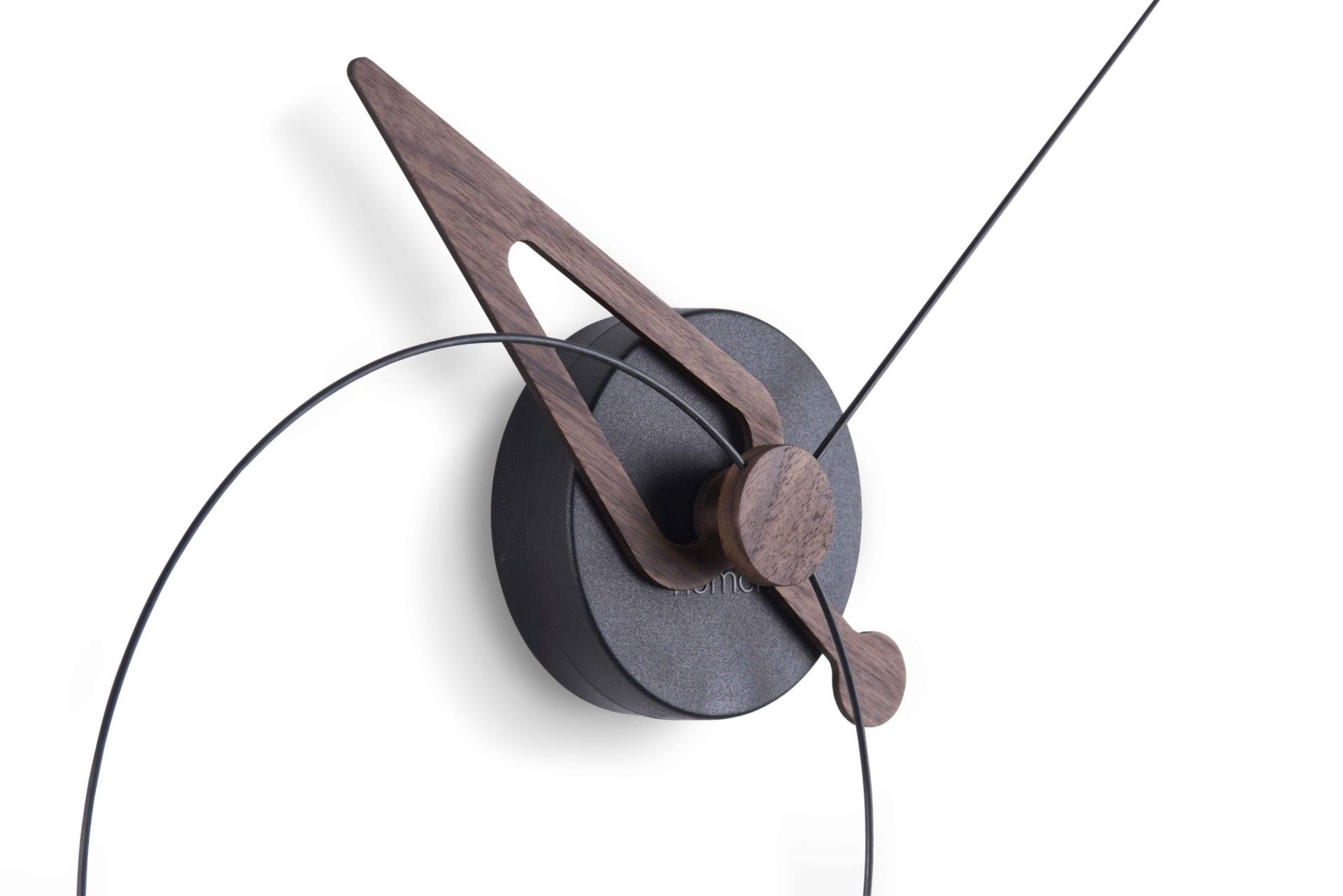 Pico Wanduhr WALNUSS / Schwarz nomon EINZELSTÜCK