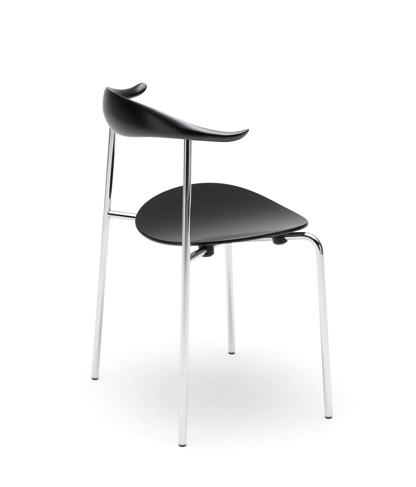 CH88T Stuhl gestell Edelstahl Carl Hansen & Søn eiche geseift