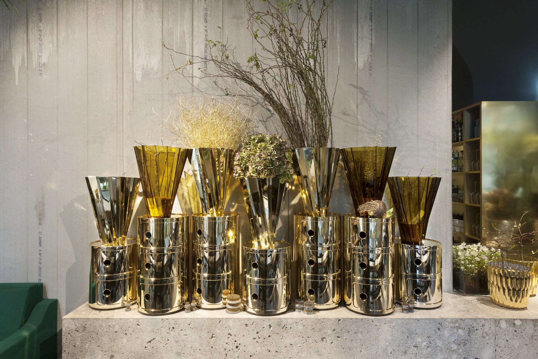 Componbili 3er Element 5967 METAL Kartell 