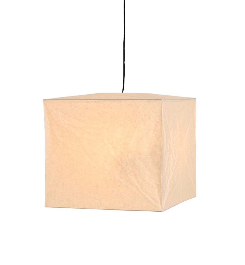 Paper Shade Cube Classic White Lampenschirm Hay