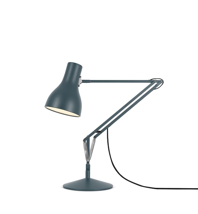 Type 75 Desk lamp Tischleuchte Anglepoise Schiefergrau