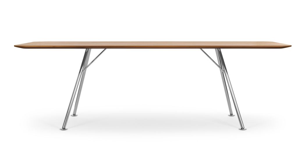 Akio Steel Tisch Girsberger