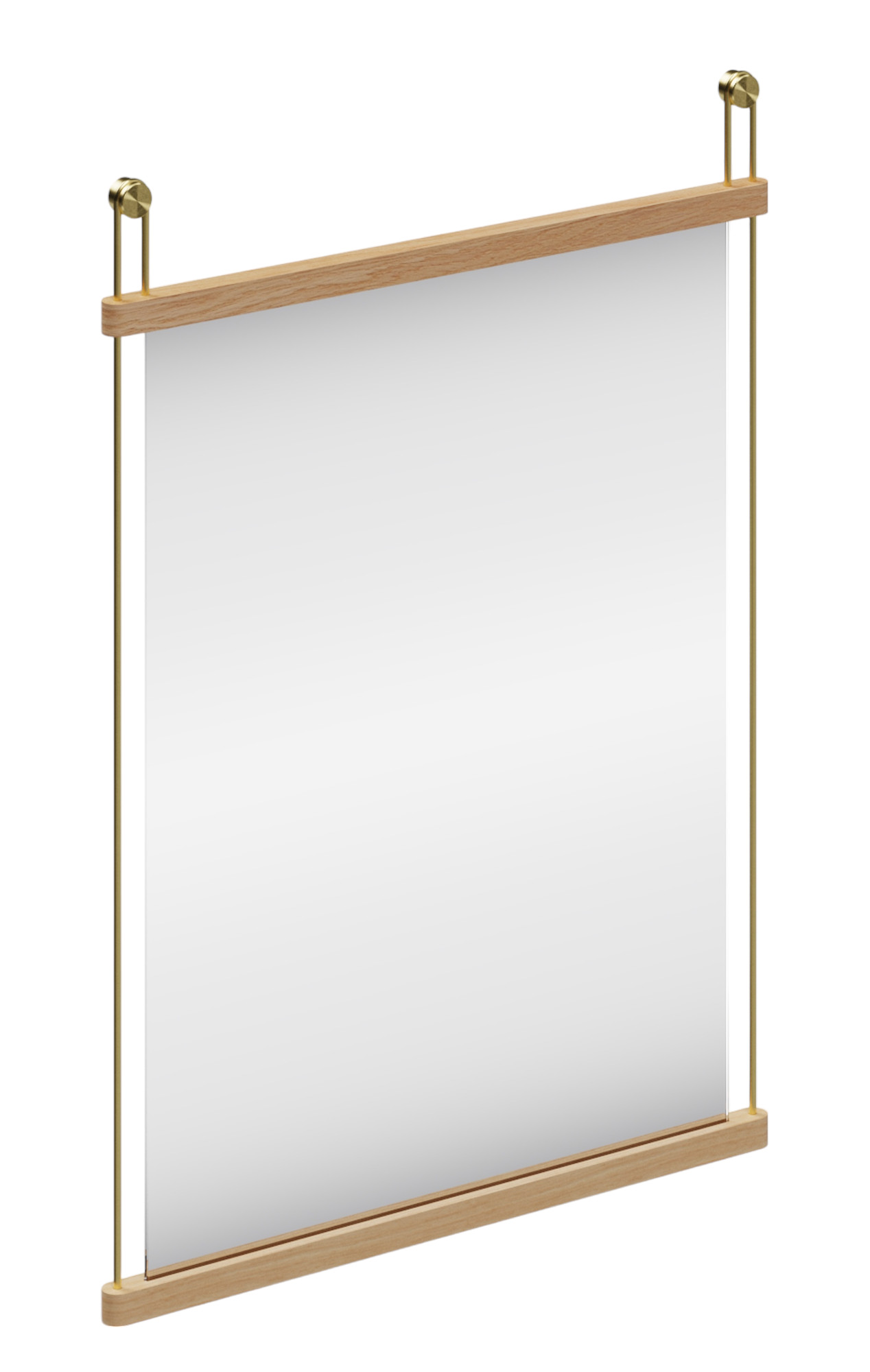 Suspended Mirror Small Spiegel Woud 
