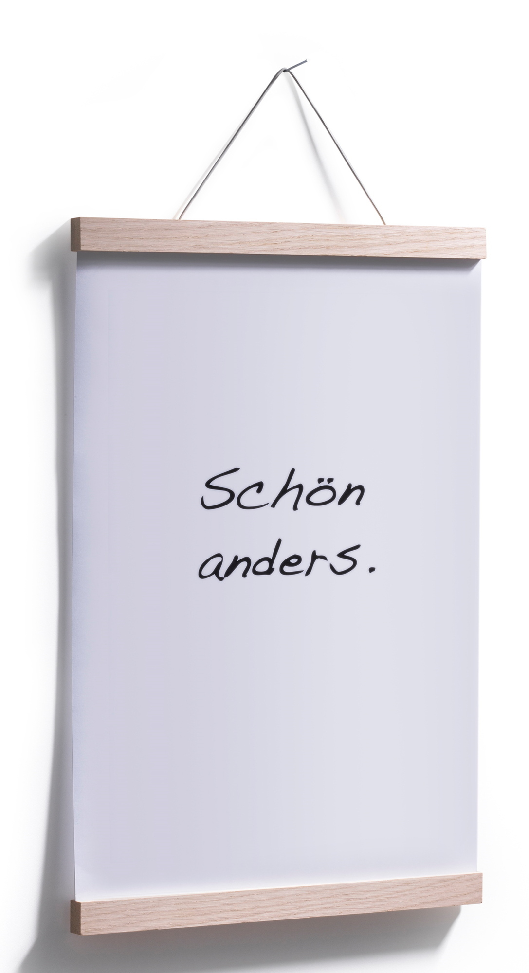 Posterleiste Bilderleiste Side by Side A3 Eiche EINZELSTÜCK