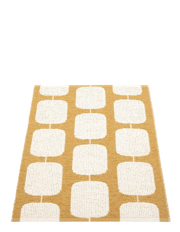 Sten Kunststoffteppich 70x100 cm Pappelina Ochre/Vanille