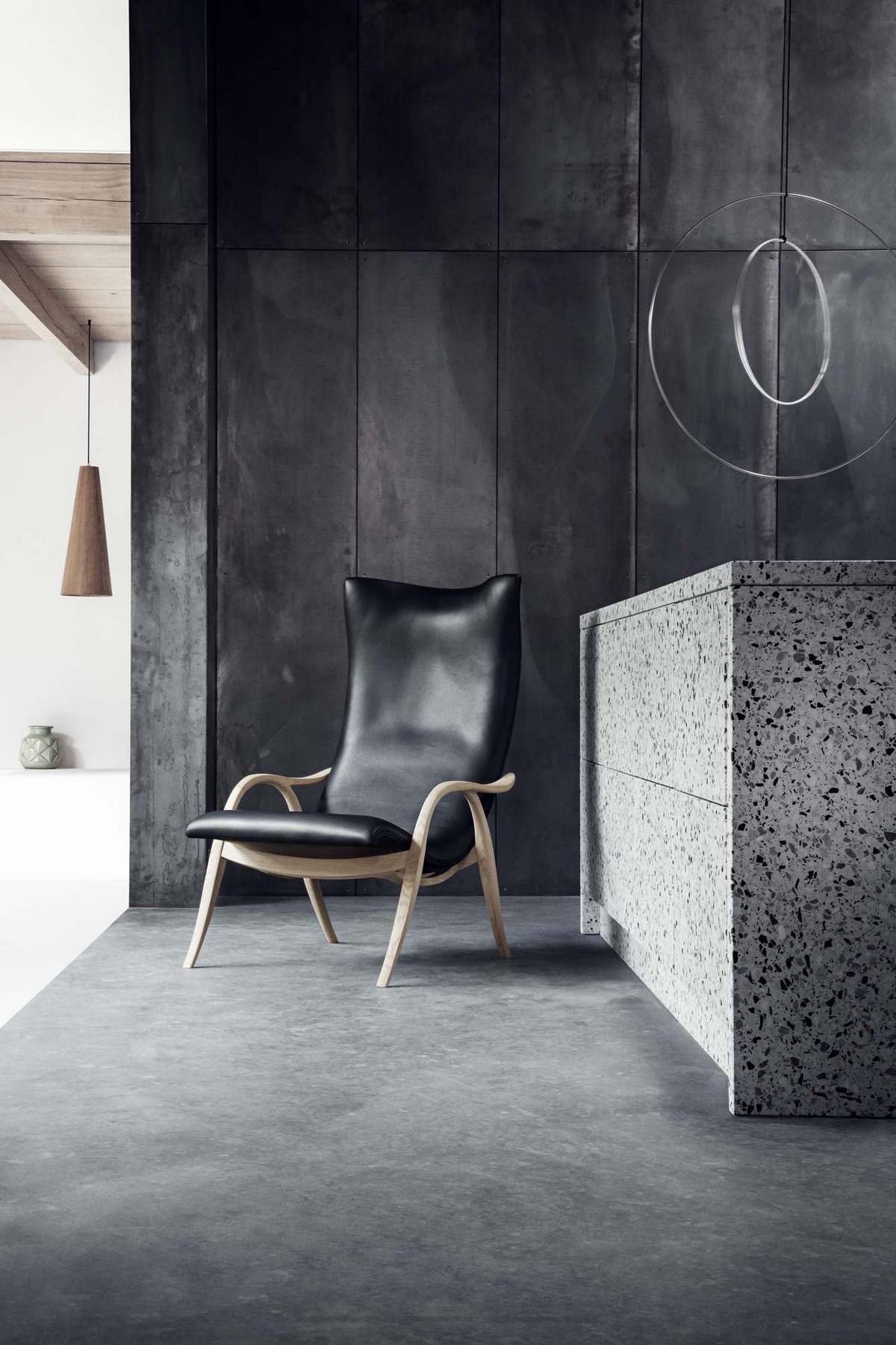 FH429 Signature Chair Sessel Leder Carl Hansen & Søn Walnuss geölt Thor 377