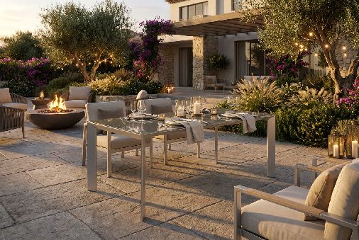 Nori Tisch / Esstisch Outdoor Kristalia