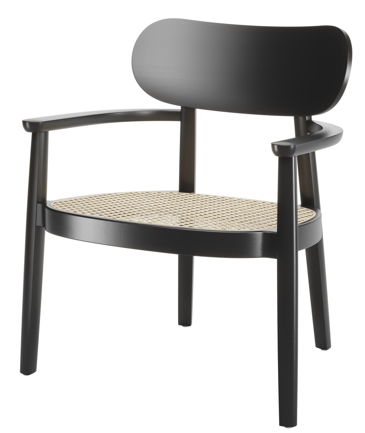 Holzsessel mit Armlehnen 119 MF Thonet