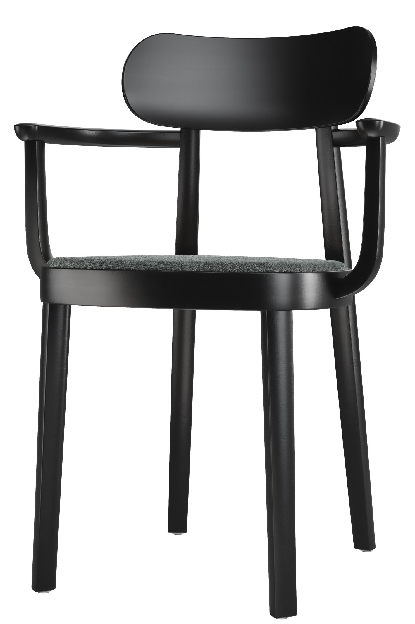 Holzstuhl mit Armlehnen 118SPF / 118 SPF Thonet