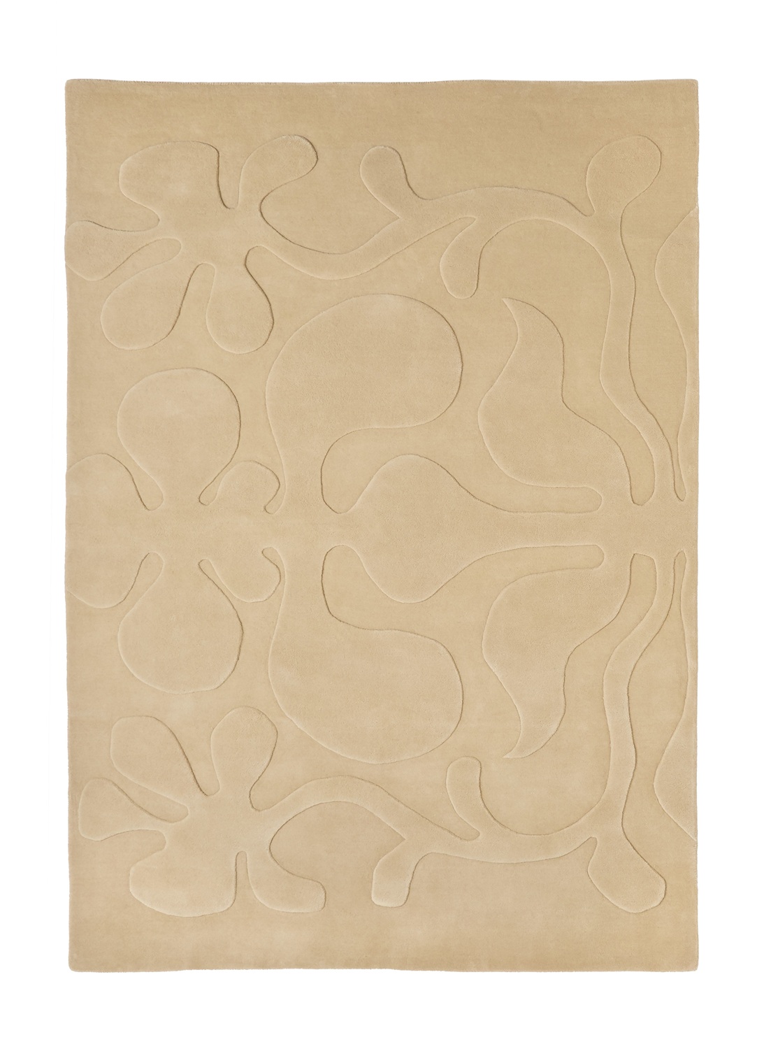 Lucia Eames Rooted Teppich Ivory Nanimarquina