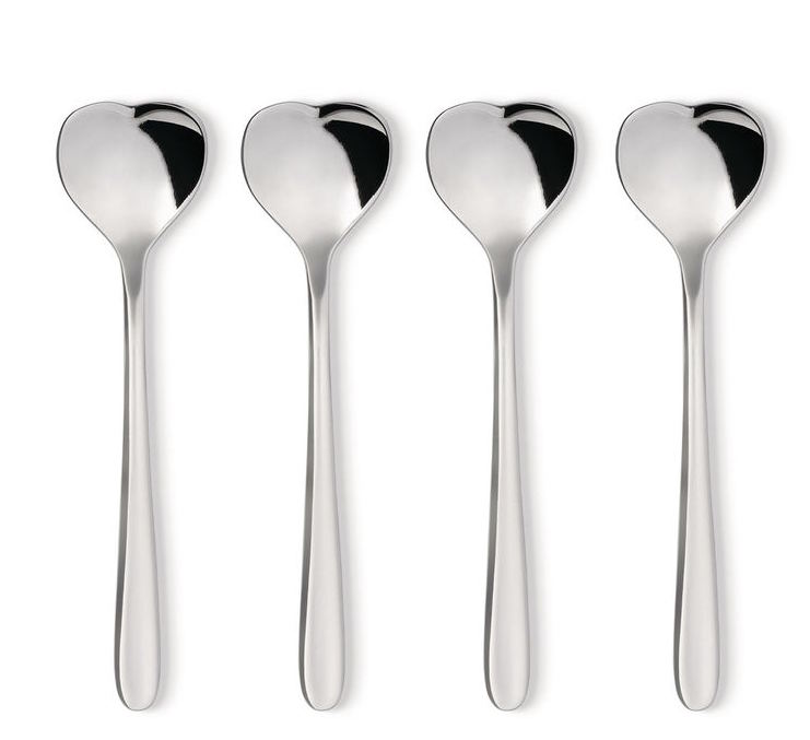 AMMI08Set Kaffeelöffel Herz Set Alessi 