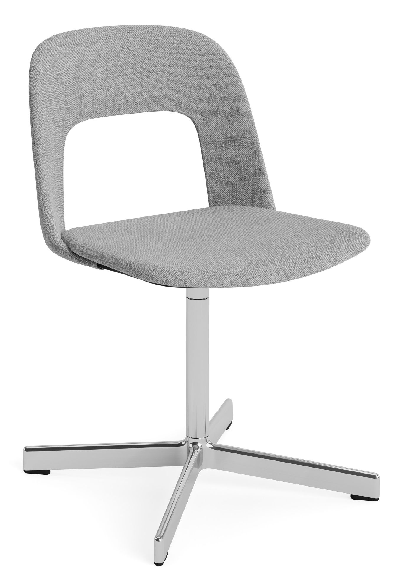 Layout Side Chair 134 4-Stern Drehfuß Stuhl Hay