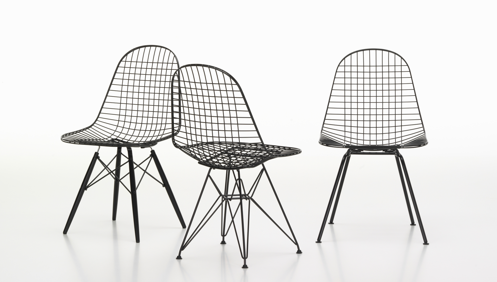 DKW Wire Chair Stuhl ungepolstert Vitra