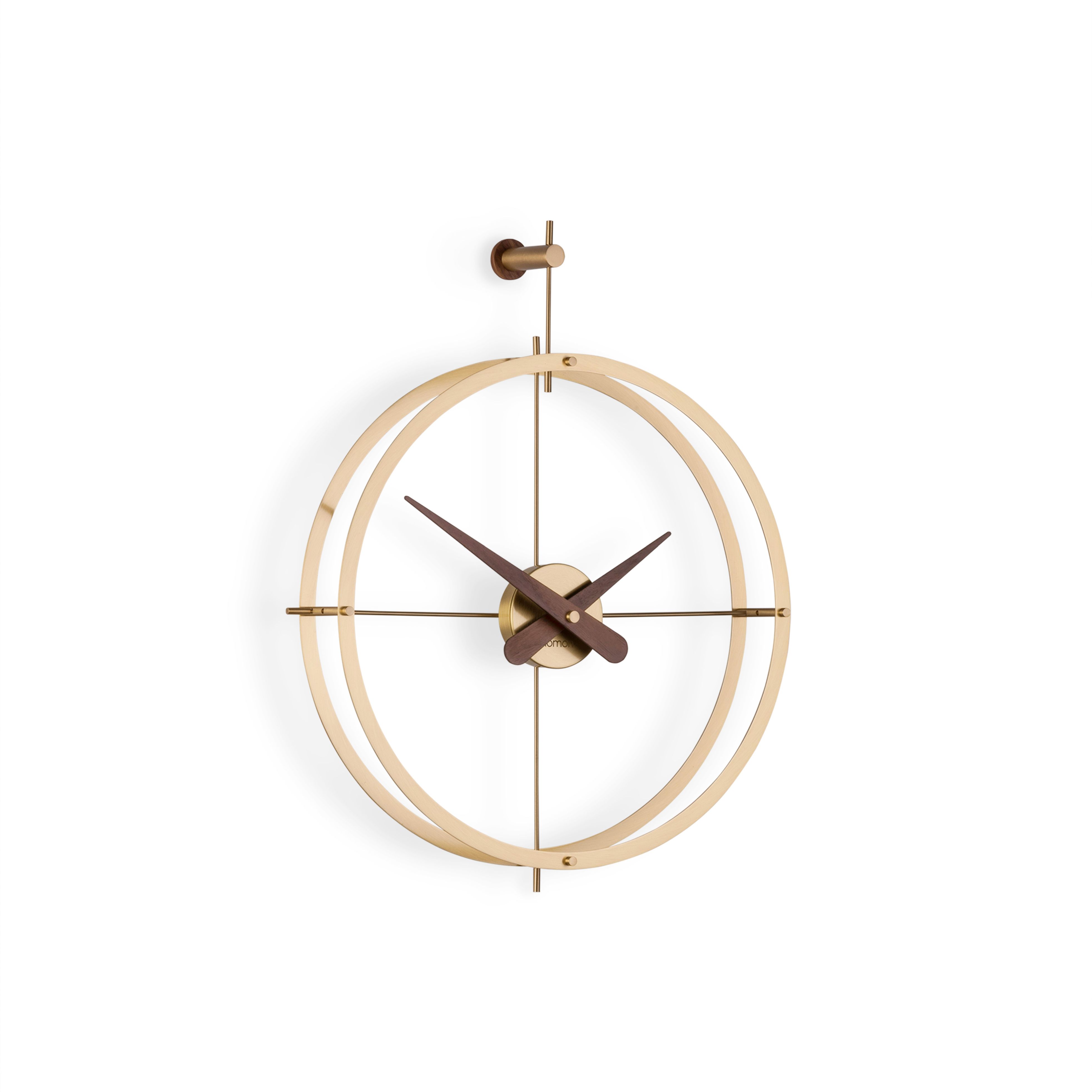 2 Puntos Premium Gold Uhr Ø43cm Nomon