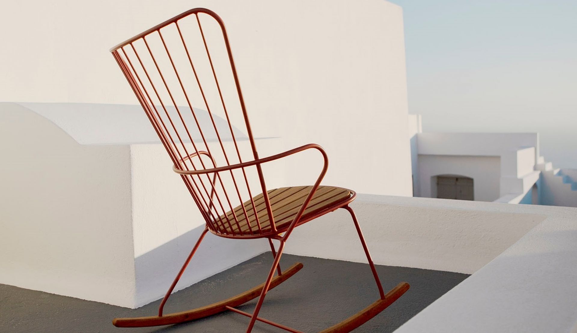 Paon Outdoor Rocking chair Schaukelstuhl Outdoor Houe Kieferngrün