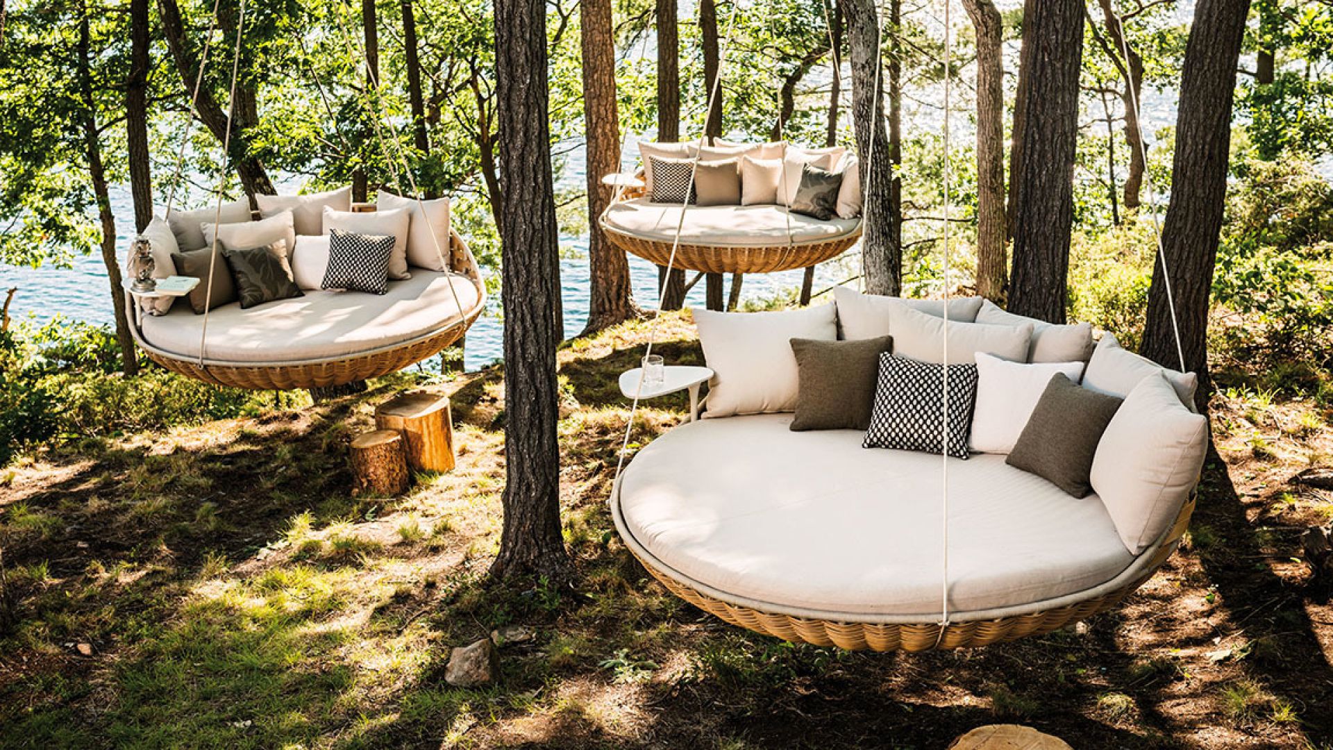 Swingrest Hanging Lounger inkl. Sitzkissen Dedon