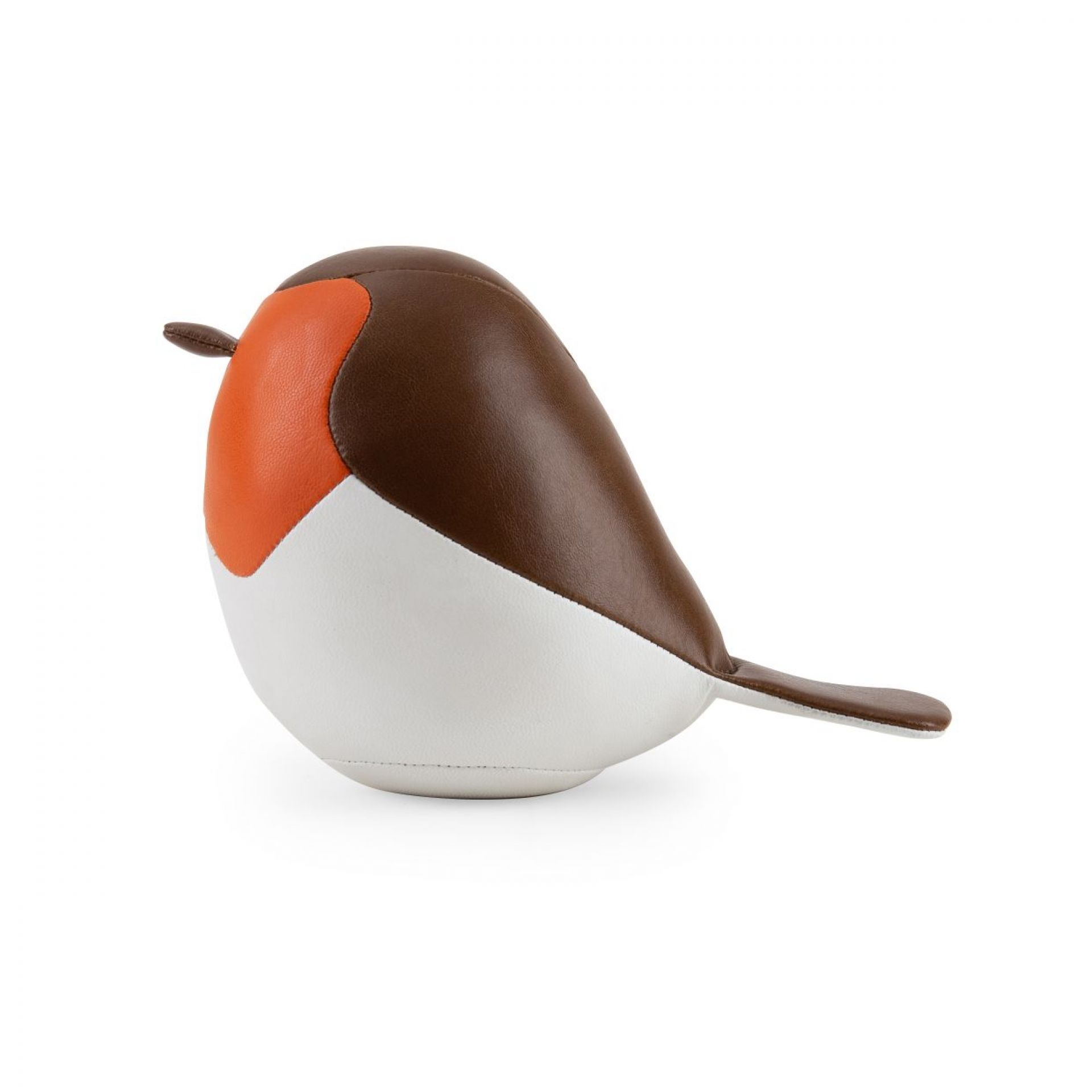 Vogel Robin Briefbeschwerer braun/orange  Züny