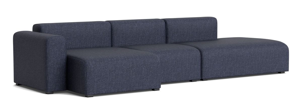 Mags Sofa 3-Sitzer Combination 4 Low Armrest mit Armlehne links Hay  