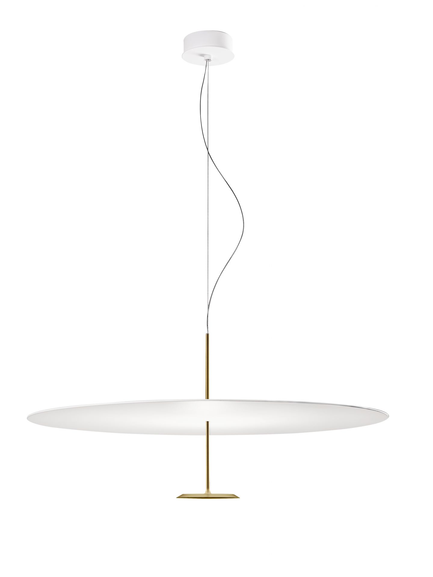 Dot 800 Pendelleuchte Messing eloxiert 2700K Lumina