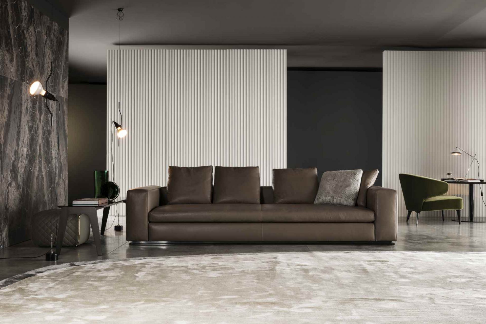 Parentesi Lamp Leuchte mit Schalter Flos Rot