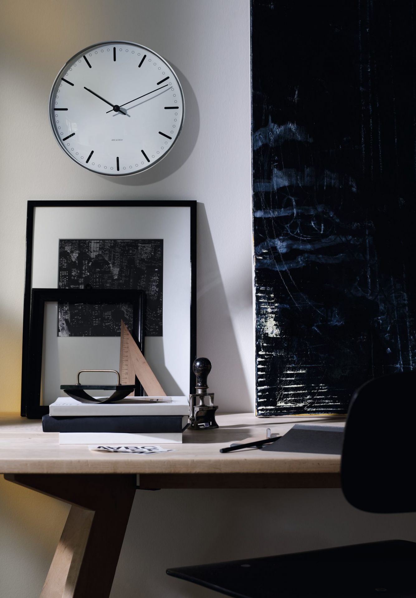 City Hall Wanduhr Rosendahl 16,5 cm Tiempieces EINZELSTÜCK