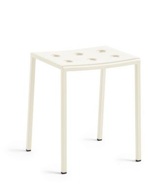 Balcony Stool Outdoor Hocker Chalk beige Hay EINZELSTÜCK
