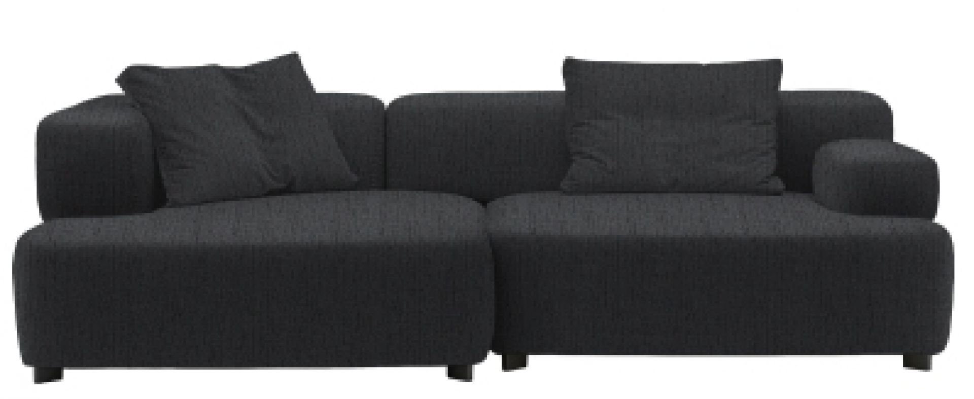 Alphabet 3-Sitzer Sofa Armlehne Links Fritz Hansen