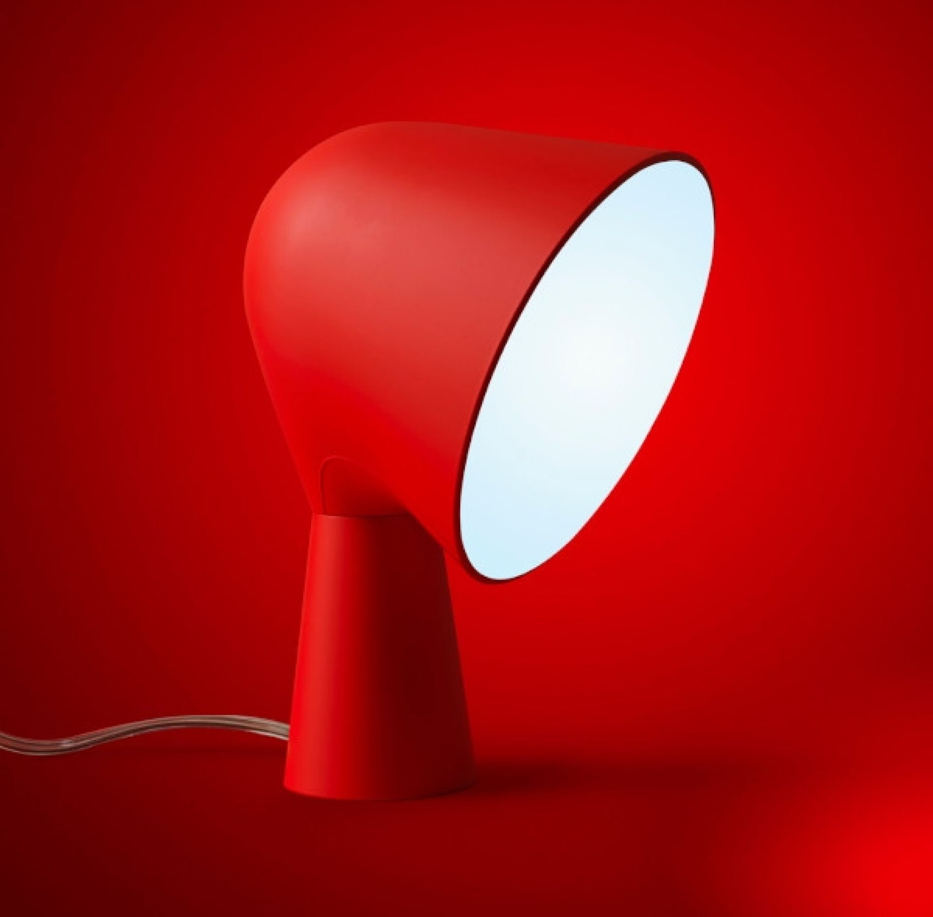 Binic Tischleuchte Rot Sonderedition Foscarini
