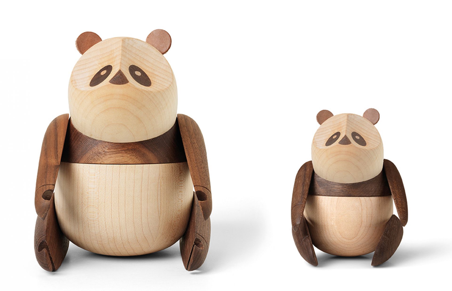 Panda Holzfigur Architectmade EINZELSTÜCK