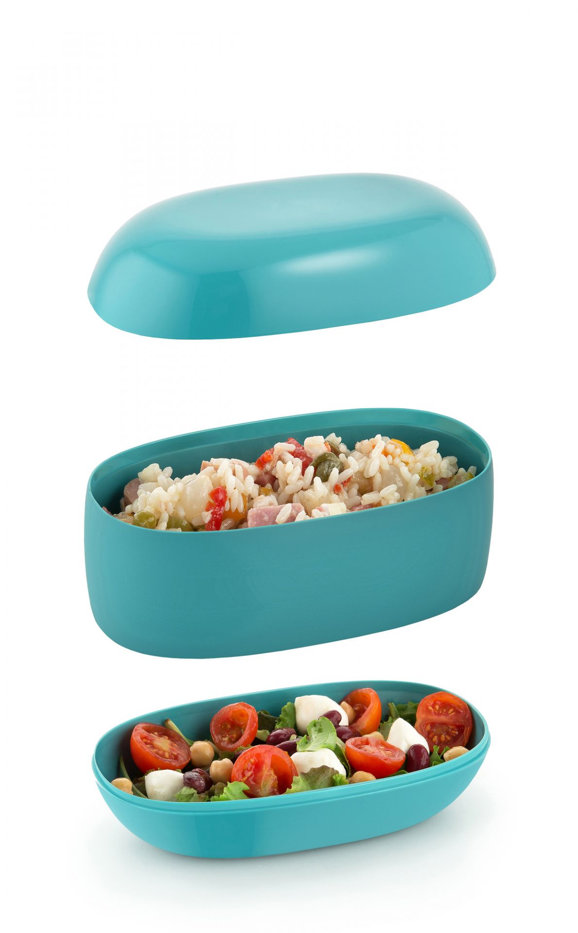Food à porter Lunchbox Hellblau Alessi EINZELSTÜCK