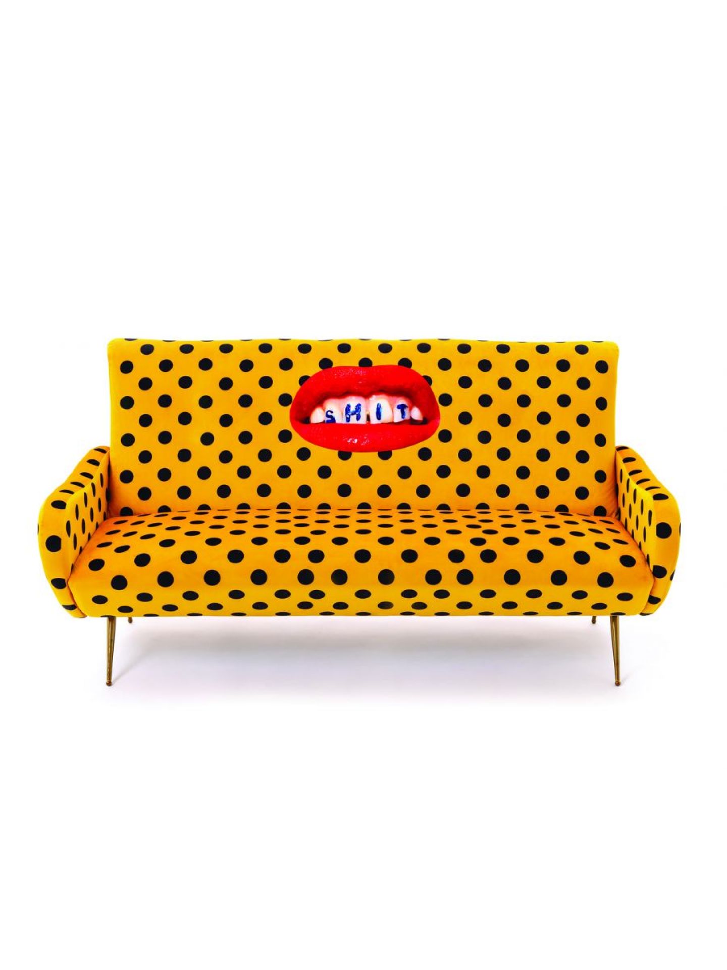 Toiletpaper 3-Sitzer-Sofa Shit Seletti 