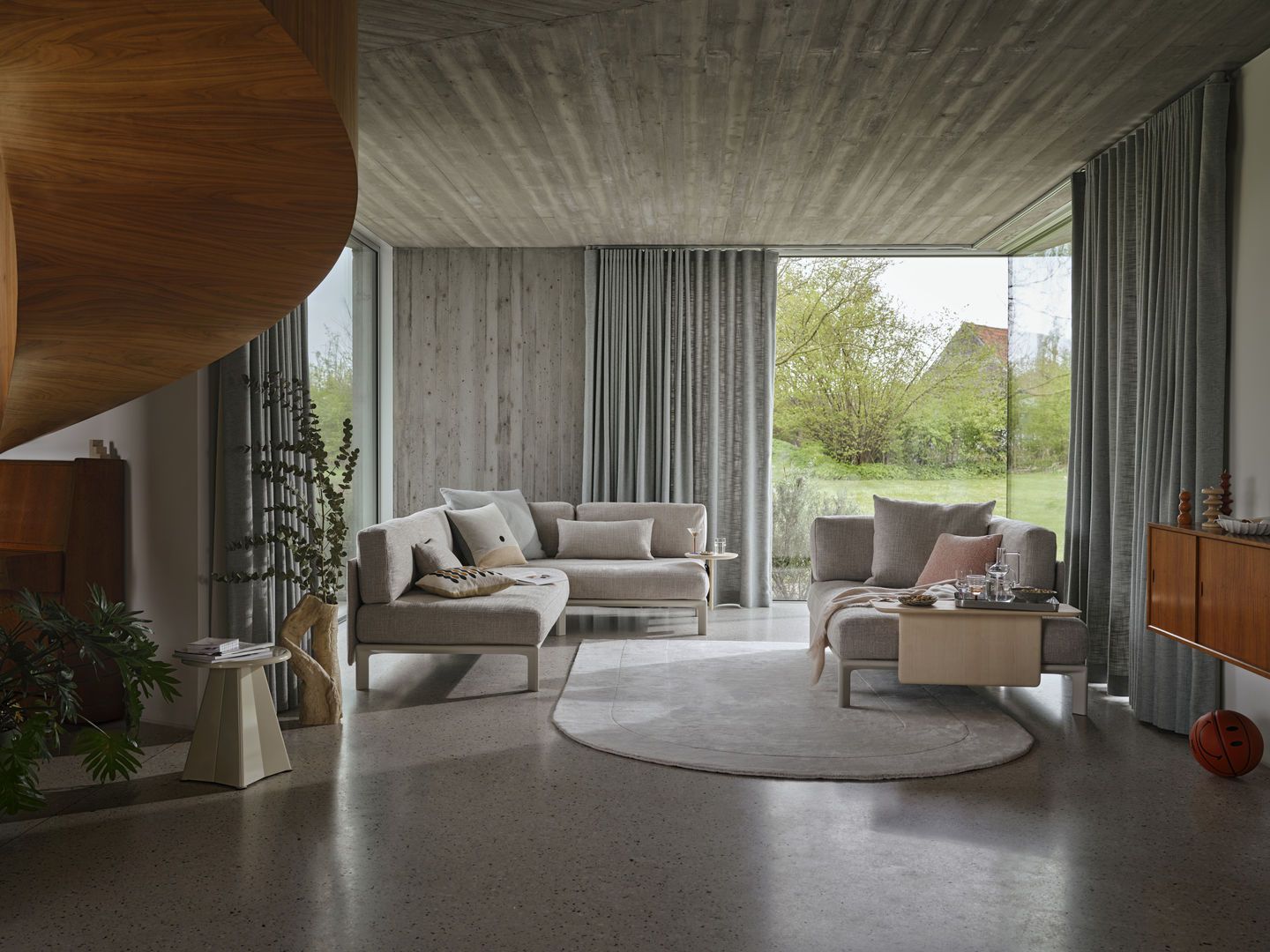 Anagram Rückenkissen / Seitenkissen B x 90 cm Vitra