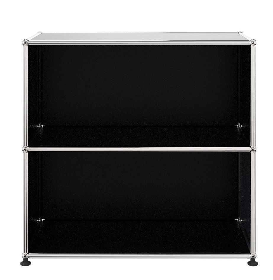 USM Haller Regal Sideboard offen schwarz