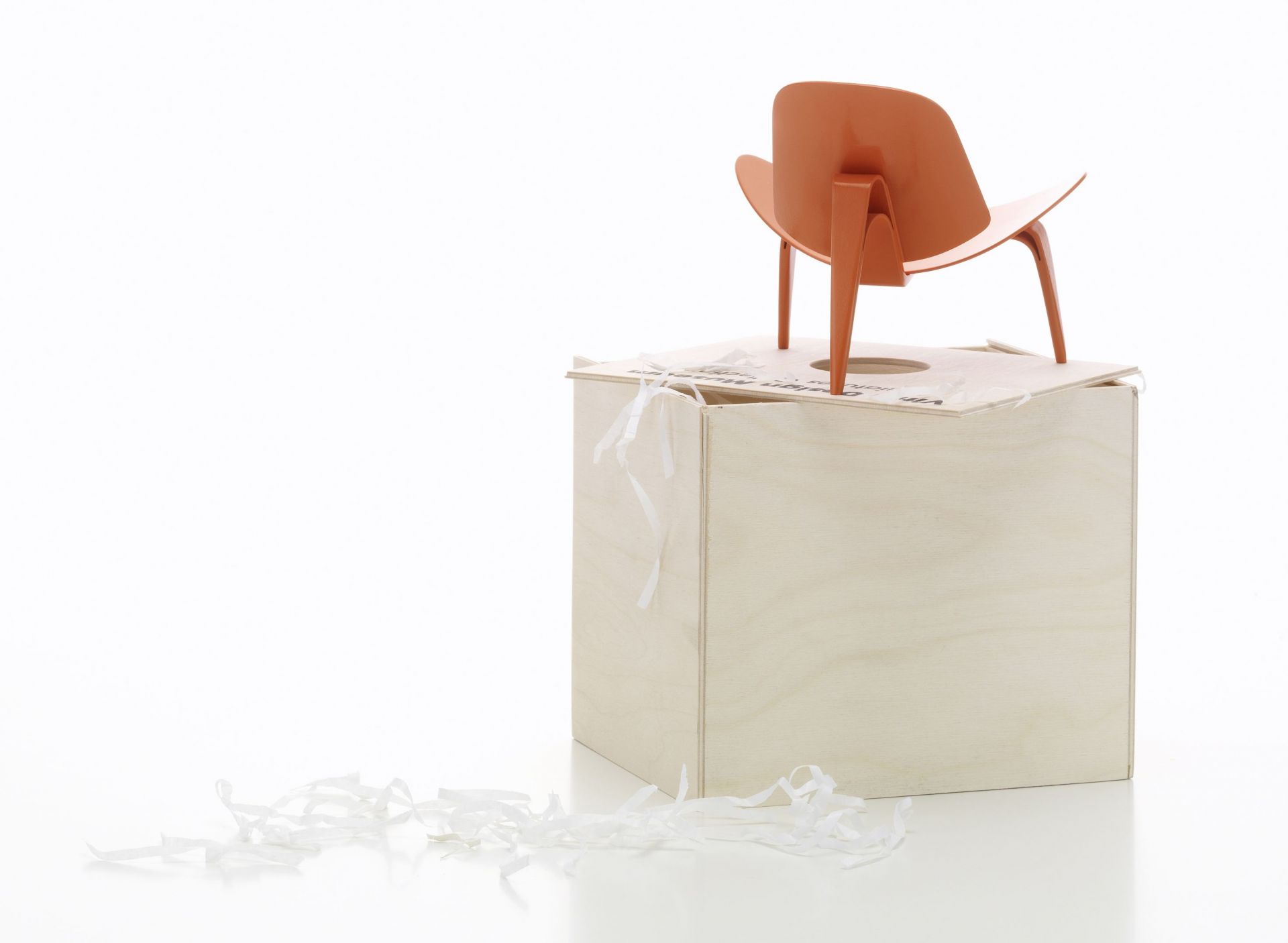 3-benet Skalstol [1963] Miniatur Stuhl Vitra