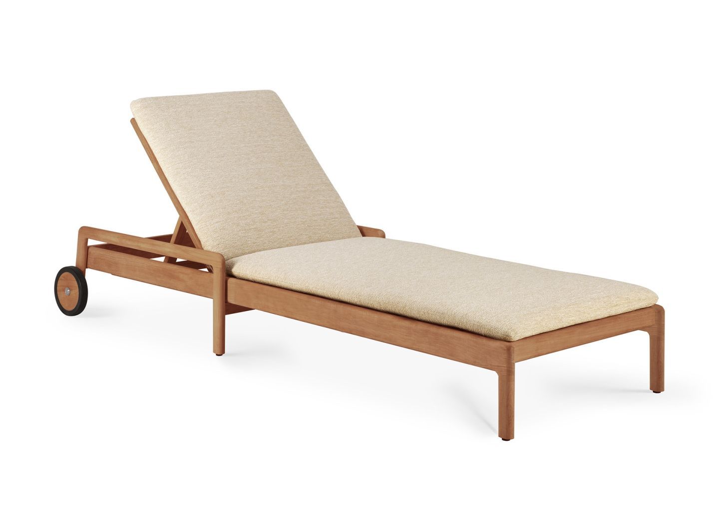 Jack Outdoor verstellbare Liege Teak Ethnicraft Natural