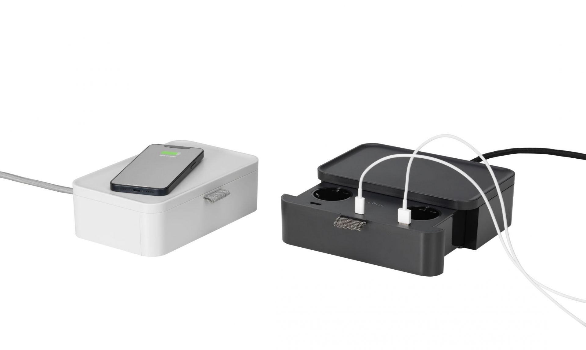 Ampi Wireless Charger und Mehrfachsteckdose Vitra