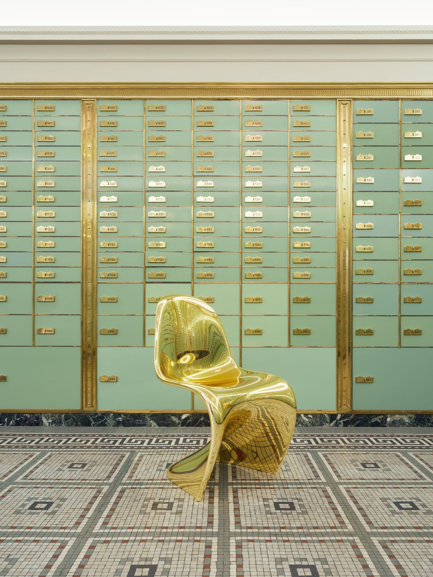 Panton Gold Chair Stuhl LIMITED EDITION Vitra