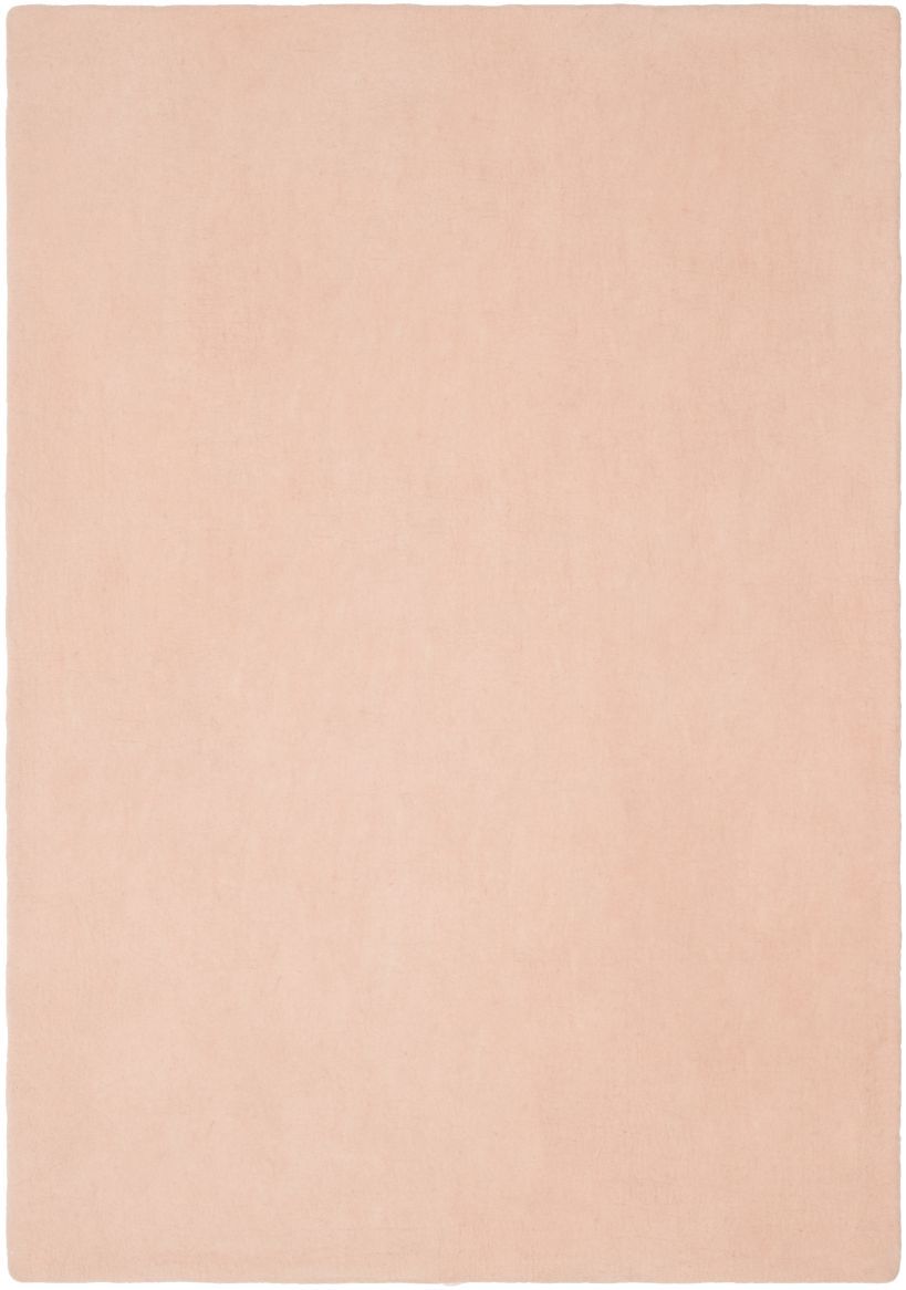Rechteckiger, rosa Filzteppich (180x260 cm) von myfelt. Moderner Teppich für Wohnzimmer und Schlafzimmer.